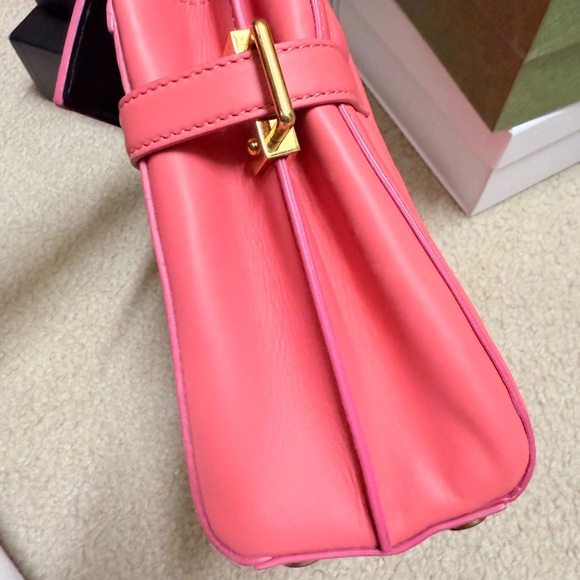 Balmain Pink Mini Bag with Gold Accents - Picture 5 of 9